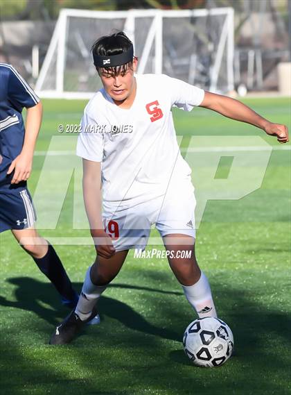 Thumbnail 1 in St. Johns @ North Valley Christian Academy (Senior Night) photogallery.