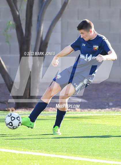 Thumbnail 1 in St. Johns @ North Valley Christian Academy (Senior Night) photogallery.