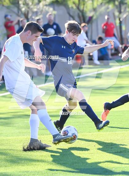 Thumbnail 1 in St. Johns @ North Valley Christian Academy (Senior Night) photogallery.