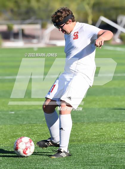 Thumbnail 1 in St. Johns @ North Valley Christian Academy (Senior Night) photogallery.