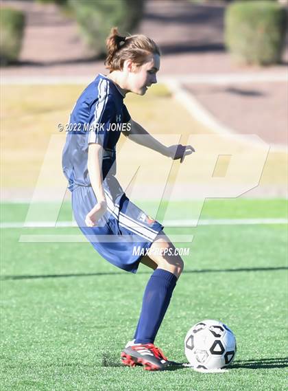Thumbnail 1 in St. Johns @ North Valley Christian Academy (Senior Night) photogallery.