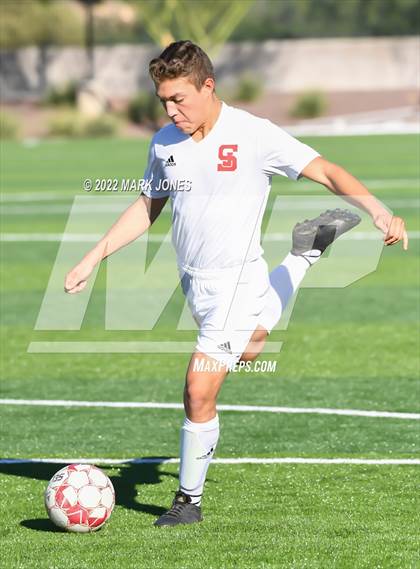 Thumbnail 2 in St. Johns @ North Valley Christian Academy (Senior Night) photogallery.