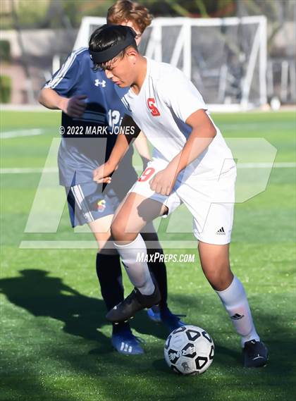 Thumbnail 1 in St. Johns @ North Valley Christian Academy (Senior Night) photogallery.