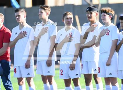 Thumbnail 1 in St. Johns @ North Valley Christian Academy (Senior Night) photogallery.