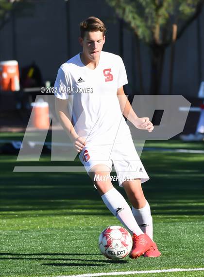 Thumbnail 3 in St. Johns @ North Valley Christian Academy (Senior Night) photogallery.