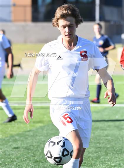 Thumbnail 3 in St. Johns @ North Valley Christian Academy (Senior Night) photogallery.