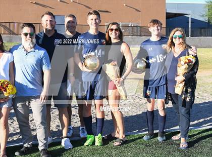 Thumbnail 3 in St. Johns @ North Valley Christian Academy (Senior Night) photogallery.