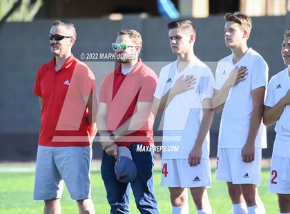 Thumbnail 3 in St. Johns @ North Valley Christian Academy (Senior Night) photogallery.