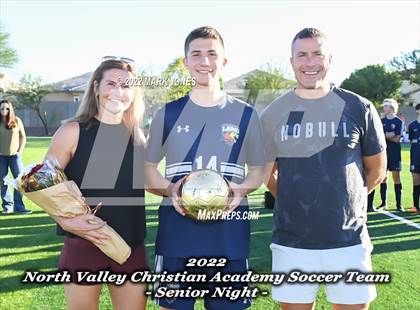 Thumbnail 2 in St. Johns @ North Valley Christian Academy (Senior Night) photogallery.