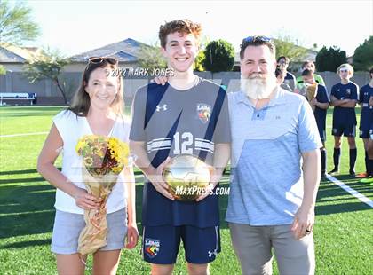 Thumbnail 2 in St. Johns @ North Valley Christian Academy (Senior Night) photogallery.