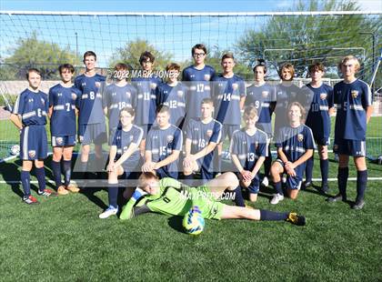 Thumbnail 3 in St. Johns @ North Valley Christian Academy (Senior Night) photogallery.