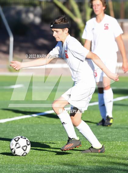 Thumbnail 2 in St. Johns @ North Valley Christian Academy (Senior Night) photogallery.