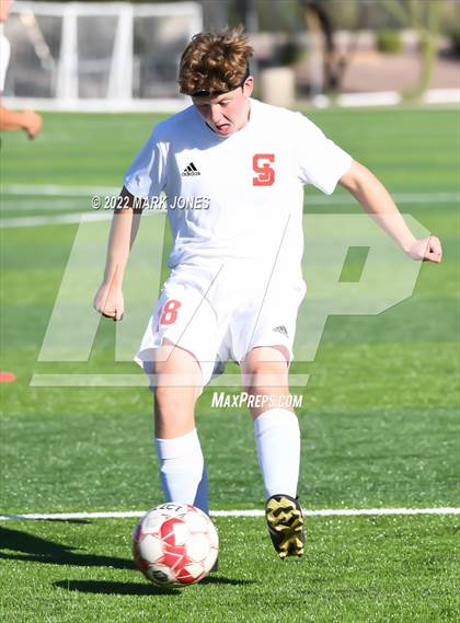 Thumbnail 3 in St. Johns @ North Valley Christian Academy (Senior Night) photogallery.