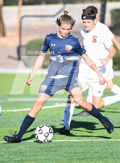 Thumbnail 1 in St. Johns @ North Valley Christian Academy (Senior Night) photogallery.