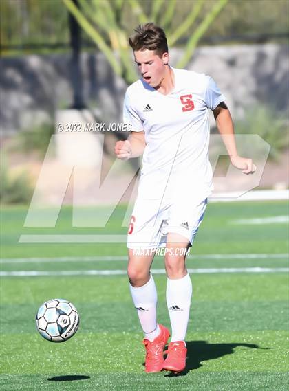 Thumbnail 1 in St. Johns @ North Valley Christian Academy (Senior Night) photogallery.