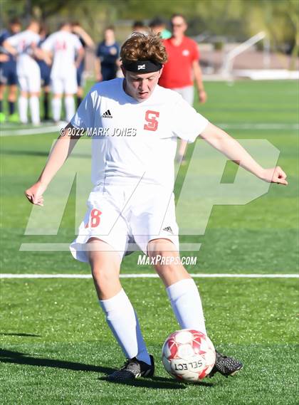 Thumbnail 2 in St. Johns @ North Valley Christian Academy (Senior Night) photogallery.