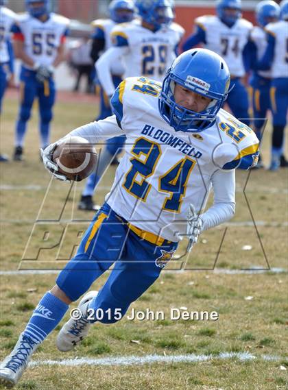 Thumbnail 1 in Bloomfield @ Robertson (NMAA 4A Quarterfinal) photogallery.
