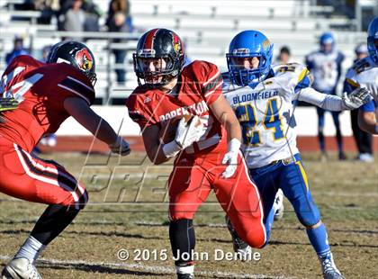 Thumbnail 3 in Bloomfield @ Robertson (NMAA 4A Quarterfinal) photogallery.