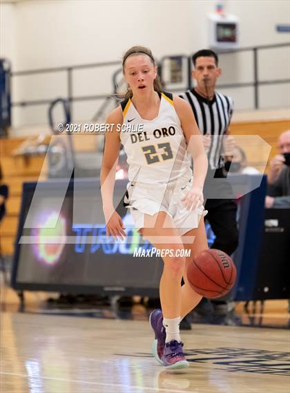 Thumbnail 2 in Del Oro vs. Oak Ridge (SFL Semifinal) photogallery.