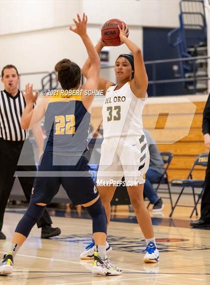 Thumbnail 3 in Del Oro vs. Oak Ridge (SFL Semifinal) photogallery.