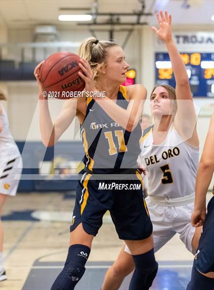 Thumbnail 2 in Del Oro vs. Oak Ridge (SFL Semifinal) photogallery.