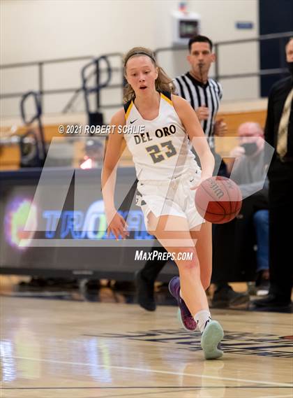 Thumbnail 3 in Del Oro vs. Oak Ridge (SFL Semifinal) photogallery.