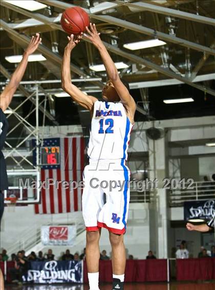 Thumbnail 2 in DeMatha vs Northwest Catholic (Spalding Hoophall Classic) photogallery.