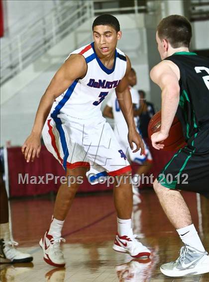 Thumbnail 3 in DeMatha vs Northwest Catholic (Spalding Hoophall Classic) photogallery.