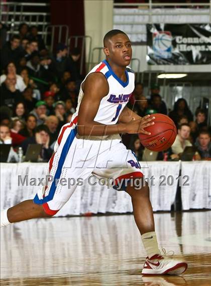 Thumbnail 2 in DeMatha vs Northwest Catholic (Spalding Hoophall Classic) photogallery.