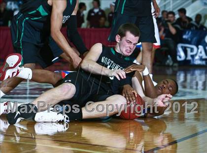 Thumbnail 1 in DeMatha vs Northwest Catholic (Spalding Hoophall Classic) photogallery.