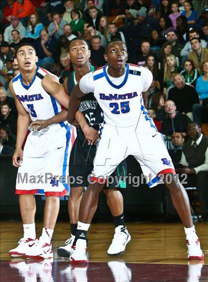 Thumbnail 3 in DeMatha vs Northwest Catholic (Spalding Hoophall Classic) photogallery.