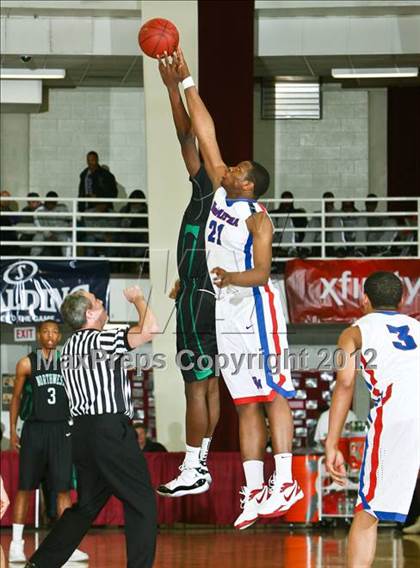 Thumbnail 3 in DeMatha vs Northwest Catholic (Spalding Hoophall Classic) photogallery.