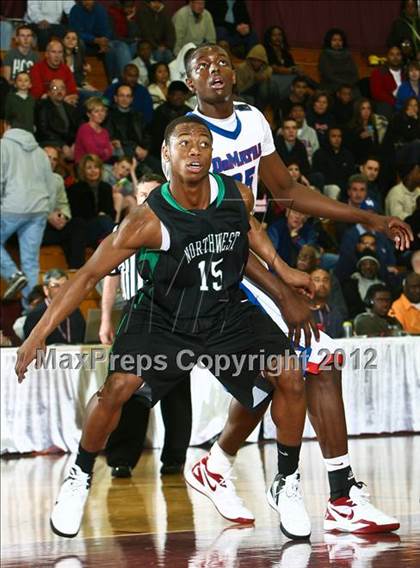 Thumbnail 3 in DeMatha vs Northwest Catholic (Spalding Hoophall Classic) photogallery.