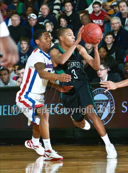 Thumbnail 2 in DeMatha vs Northwest Catholic (Spalding Hoophall Classic) photogallery.