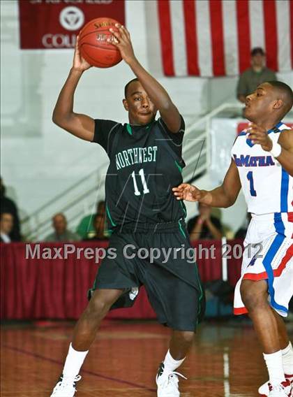 Thumbnail 3 in DeMatha vs Northwest Catholic (Spalding Hoophall Classic) photogallery.