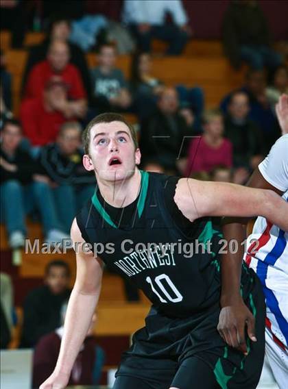 Thumbnail 2 in DeMatha vs Northwest Catholic (Spalding Hoophall Classic) photogallery.