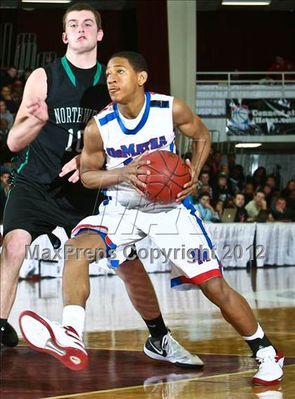 Thumbnail 2 in DeMatha vs Northwest Catholic (Spalding Hoophall Classic) photogallery.