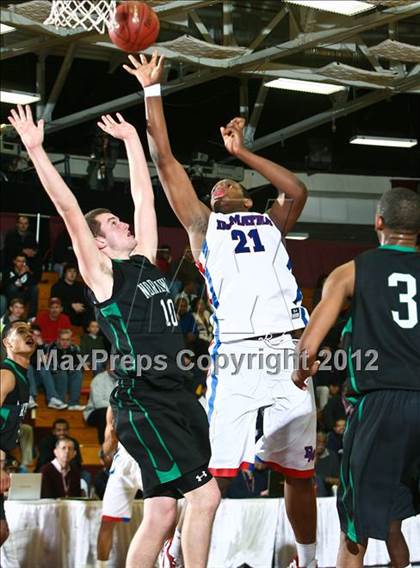 Thumbnail 1 in DeMatha vs Northwest Catholic (Spalding Hoophall Classic) photogallery.