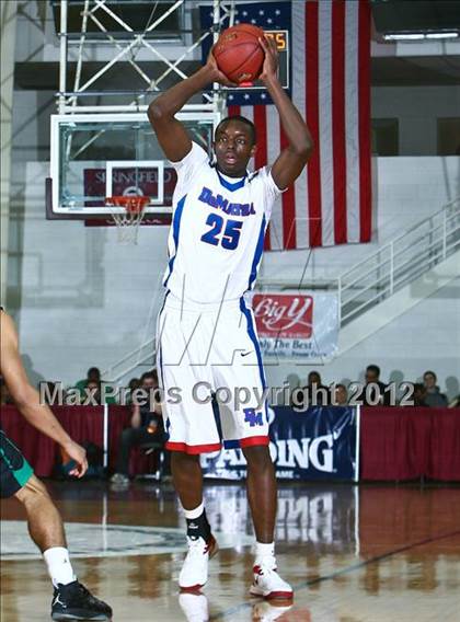 Thumbnail 1 in DeMatha vs Northwest Catholic (Spalding Hoophall Classic) photogallery.