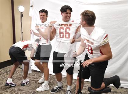Thumbnail 1 in Trinity League Football Media Day - Orange Lutheran photogallery.