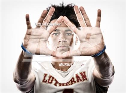 Thumbnail 2 in Trinity League Football Media Day - Orange Lutheran photogallery.