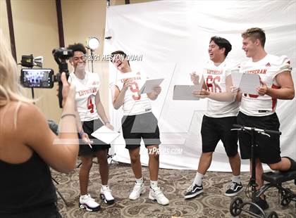 Thumbnail 1 in Trinity League Football Media Day - Orange Lutheran photogallery.