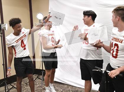 Thumbnail 1 in Trinity League Football Media Day - Orange Lutheran photogallery.