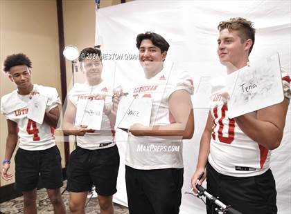 Thumbnail 3 in Trinity League Football Media Day - Orange Lutheran photogallery.