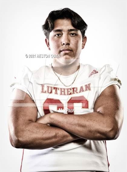 Thumbnail 3 in Trinity League Football Media Day - Orange Lutheran photogallery.
