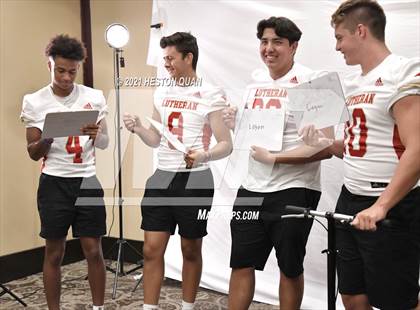 Thumbnail 3 in Trinity League Football Media Day - Orange Lutheran photogallery.