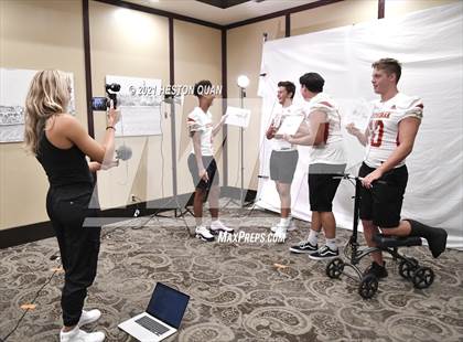 Thumbnail 1 in Trinity League Football Media Day - Orange Lutheran photogallery.