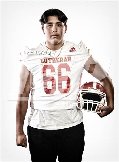 Thumbnail 1 in Trinity League Football Media Day - Orange Lutheran photogallery.