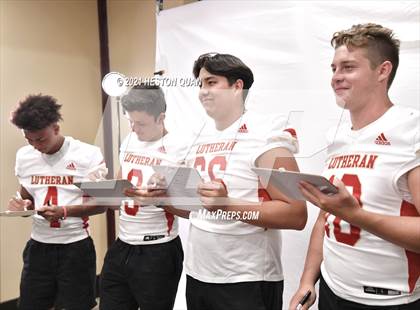 Thumbnail 2 in Trinity League Football Media Day - Orange Lutheran photogallery.