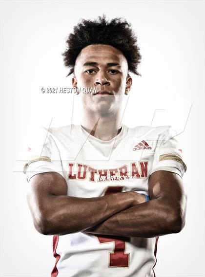 Thumbnail 1 in Trinity League Football Media Day - Orange Lutheran photogallery.